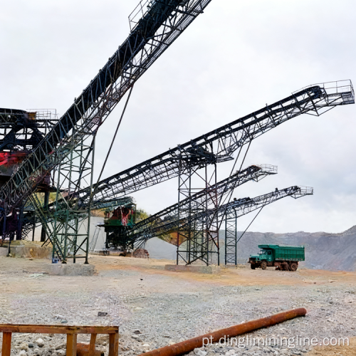 Solução completa de mineração para processamento de minério metálico